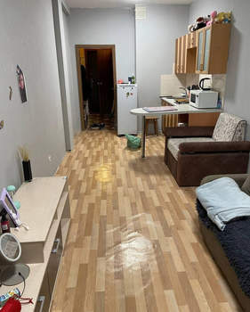 Студия квартира, на длительный срок, 27м2, 7/9 этаж