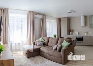 2-к квартира, посуточно, 45м2, 1/1 этаж