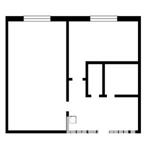 1-к квартира, на длительный срок, 31м2, 3/5 этаж