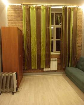 Студия квартира, на длительный срок, 21м2, 2/2 этаж