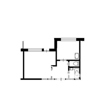 1-к квартира, на длительный срок, 37м2, 9/10 этаж