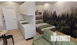 1-к квартира, на длительный срок, 30м2, 2/25 этаж