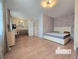 Студия квартира, на длительный срок, 34м2, 4/17 этаж