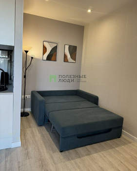 Студия квартира, на длительный срок, 28м2, 19/24 этаж