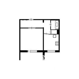 1-к квартира, на длительный срок, 42м2, 2/9 этаж