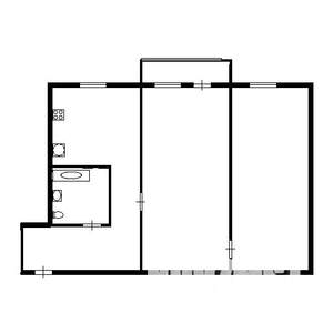 2-к квартира, на длительный срок, 46м2, 8/9 этаж