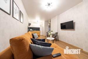 2-к квартира, посуточно, 47м2, 1/1 этаж