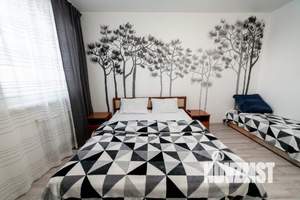 1-к квартира, посуточно, 43м2, 1/1 этаж