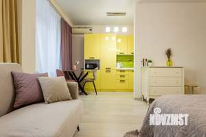 Студия квартира, посуточно, 39м2, 19/25 этаж