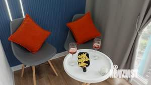 1-к квартира, посуточно, 46м2, 22/24 этаж