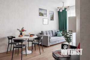 1-к квартира, посуточно, 42м2, 9/17 этаж