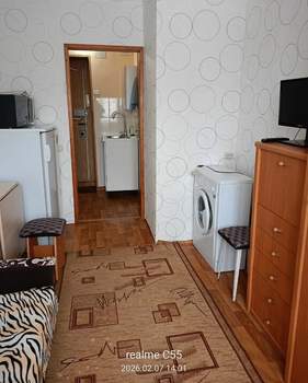 Студия квартира, на длительный срок, 14м2, 4/5 этаж