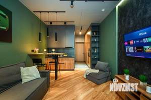 1-к квартира, посуточно, 28м2, 1/1 этаж