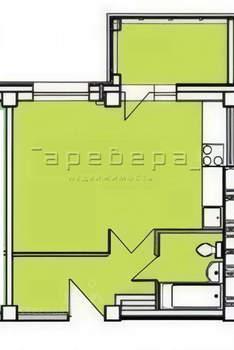 1-к квартира, на длительный срок, 31м2, 8/17 этаж
