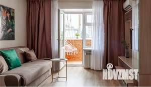 1-к квартира, посуточно, 45м2, 1/1 этаж
