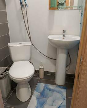 Студия квартира, на длительный срок, 18м2, 4/4 этаж