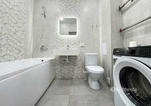 Студия квартира, на длительный срок, 40м2, 12/25 этаж