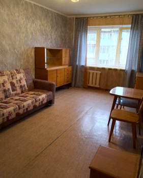 1-к квартира, на длительный срок, 33м2, 4/5 этаж