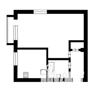 1-к квартира, на длительный срок, 34м2, 2/5 этаж