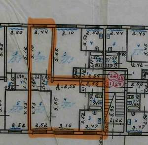 3-к квартира, на длительный срок, 59м2, 1/5 этаж