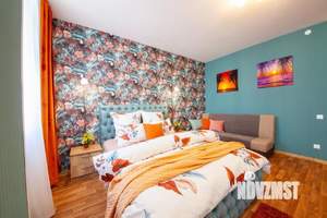 1-к квартира, посуточно, 40м2, 1/1 этаж