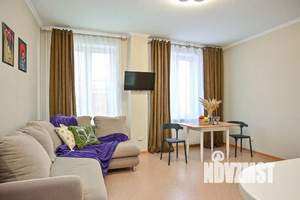 1-к квартира, посуточно, 42м2, 1/1 этаж