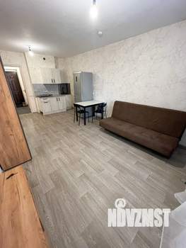 Студия квартира, на длительный срок, 27м2, 6/12 этаж