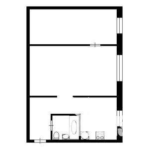 2-к квартира, на длительный срок, 45м2, 2/5 этаж