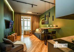 1-к квартира, посуточно, 28м2, 1/1 этаж