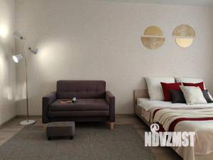 1-к квартира, посуточно, 40м2, 13/17 этаж