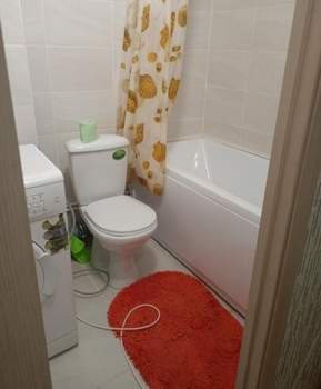 1-к квартира, на длительный срок, 46м2, 12/17 этаж