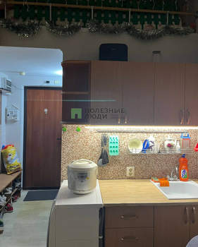 Студия квартира, на длительный срок, 15м2, 4/4 этаж