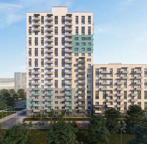 1-к квартира, на длительный срок, 36м2, 22/25 этаж