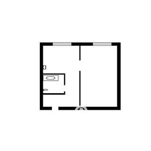 1-к квартира, на длительный срок, 31м2, 4/5 этаж