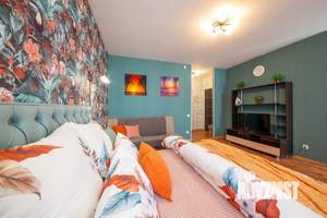 1-к квартира, посуточно, 40м2, 1/1 этаж