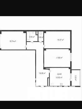 3-к квартира, на длительный срок, 85м2, 3/9 этаж