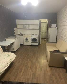 Студия квартира, на длительный срок, 27м2, 12/17 этаж
