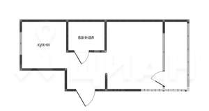 1-к квартира, на длительный срок, 40м2, 7/10 этаж