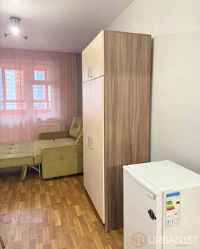 1-к квартира, на длительный срок, 28м2, 5/18 этаж