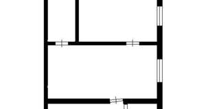 2-к квартира, на длительный срок, 43м2, 1/5 этаж