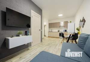 2-к квартира, посуточно, 43м2, 1/1 этаж