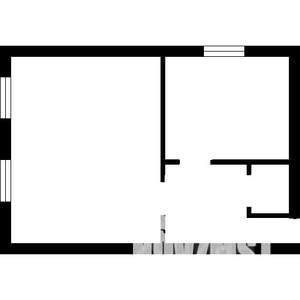 1-к квартира, на длительный срок, 28м2, 5/9 этаж