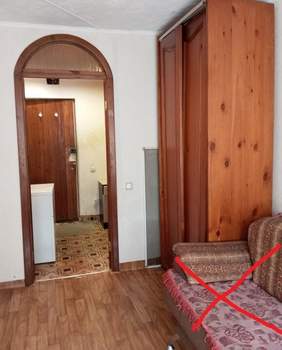 Студия квартира, на длительный срок, 18м2, 5/5 этаж