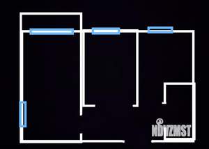 2-к квартира, на длительный срок, 45м2, 5/5 этаж