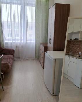 Студия квартира, на длительный срок, 18м2, 4/4 этаж