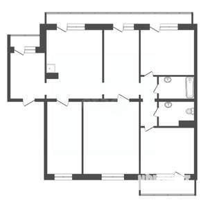 5-к квартира, на длительный срок, 143м2, 8/10 этаж