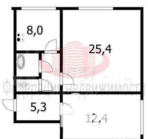 2-к квартира, на длительный срок, 56м2, 9/10 этаж