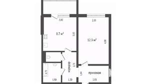 1-к квартира, на длительный срок, 40м2, 9/15 этаж