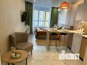 Студия квартира, посуточно, 30м2, 8/18 этаж