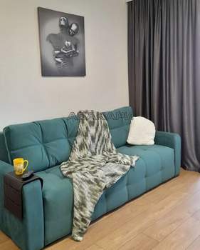 Студия квартира, на длительный срок, 28м2, 12/17 этаж